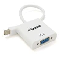 Конвертер mini Display Port на VGA 30cm, White YT-C-MV-W