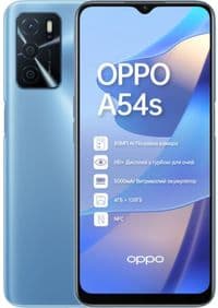 Смартфон Oppo A54 Pearl Blue, 2 NanoSim, 6.52" (1600х720), Helio G35 8x2.3GHz, RAM 4Gb, ROM 128Gb, Wi-Fi, BT, LTE, 4 Cam, Li-Ion 5000 mAh, Android