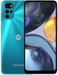 Смартфон Motorola G22 Iceberg Blue 4/64 Gb, 2 Sim, 6.5" (1600х720) IPS, Helio G37 (4x2.3GHz+4x1.8GHz), RAM 4Gb, ROM 64Gb, MicroSD (Max 1Tb), GPS, Wi-Fi BT, LTE, 5 Cam, Li-Ion 5000mAh, Android 11.0