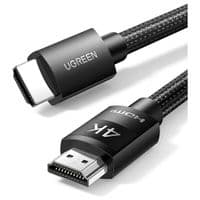 Кабель HDMI M-M, 3.0 м, V2.0 Cafule 4K, в полиуретановой оплетке HD119 UGREEN