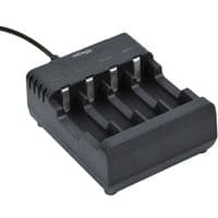 Зарядное устройство для аккумуляторов EnerGenie input Micro-USB (5В/2А), Ni-MH/Ni-CD, AA/AAA (BC-USB-01)
