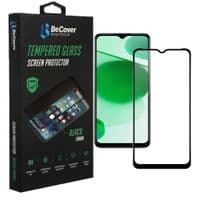 Стекло защитное BeCover Realme C35 Black (708155)