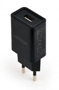 Зарядное устройство USB 2.1 A, черное