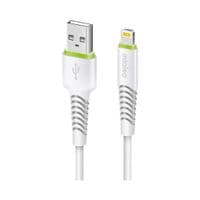 Кабель Intaleo CBFLEXL2 USB-Lightning 2м White (1283126521416)
