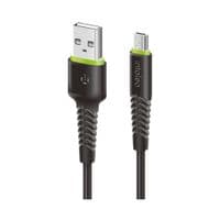 Кабель Intaleo CBFLEXM2 USB-microUSB 2м Black (1283126521430)