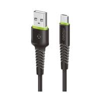 Кабель Intaleo CBFLEXT2 USB-USB Type-C 2м Black (1283126521423)