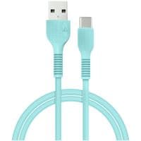 Кабель ACCLAB AL-CBCOLOR-T1MT USB-USB Type-C 1.2м Mint (1283126518256)