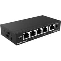 Комутатор Ruijie Reyee RG-ES205GC (4xGE, 1xGE Uplink, CCTV, Cloud Managed, L2, настільний, безшумний, метал)