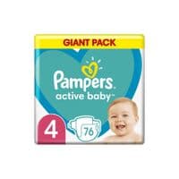 Подгузник Pampers Active Baby Maxi Размер 4 (9-14 кг) 76 шт (8001090949615)