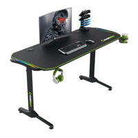 Стіл геймерський D140 Carbon-RGB ній геймерський стіл Carbon RGB D140 Carbon-RGB