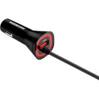 Автозарядка 1 USB 2.4A + кабель Micro USB, Modecom Royal KULU-01 черная 