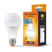 LED лампа VIDEX A65e 15W E27 3000K 220V, VL-A65e-15273