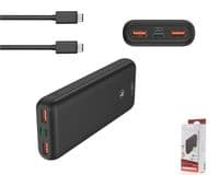 Портативний зарядний пристрій Power Bank Hama PD 20HD 20000 mAh Grey