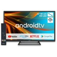 Телевізор  32 eSTAR LEDTV32A1T2 HD/ Android/ WiFi/ Bluetooth/ Black