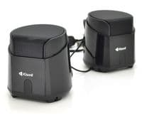 Колонки 2.0 Kisonli K500 Black, 2 x 3.5 Вт, пластиковий корпус USB + 3.5mm