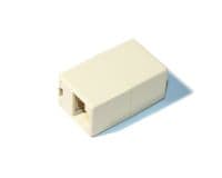 Розетка з'єднувальна для RJ45 (мама <-> мама), Grey, Ritar (2xRJ45-GREY)