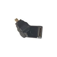 Переходник HDMI AF к micro HDMI AM, 360° PowerPlant (CA910618)