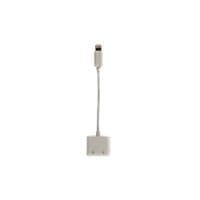 Перехідник Lightning 2in1, Audio 3.5mm до Lightning PowerPlant (CA910427)