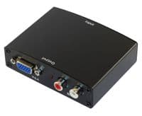 Активний конвертер HDMI (input) на VGA(output) + Audio Adapter, Black, 4K/2K, Пакет (YT-AC-HDMI(in)/VGA(out))