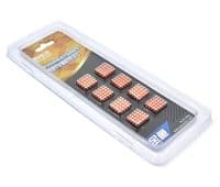 Охлаждающий радиатор PCcooler B16, 4.4g, медь, 14х12х5,5мм, 8 штук в блистере (RHS-Q3)