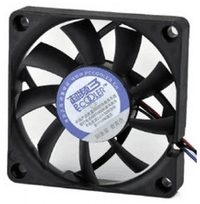 Вентилятор 72 мм, PcCooler, Black, F72, 3-pin + Molex, RPM 3000±10%, BOX