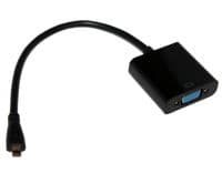 Конвертер HDMI micro тато на VGA мама 30cm (YT-C-mcHDMI(M)/VGA(F)-W)