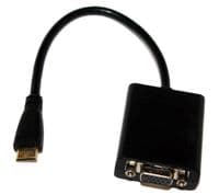Конвертер HDMI mini на VGA мама 30 cm (YT-C-mnHDMI(M)/VGA(F)-B)