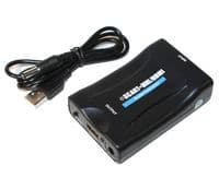 Конвертер SCART (мама) HDMI/MHL (мама), Black (YT-C-SCART(M)/HDMI(F))