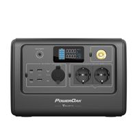 Зарядная станция Bluetti PowerOak EB70 716Wh, 198889mAh, 1000W, Grey
