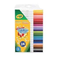 Набір для творчості Crayola 24 фломастери яскравих кольорів (7551)