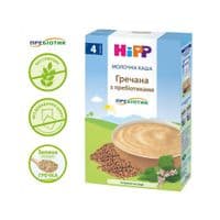 Дитяча каша HiPP молочна гречана з пребіотиками, 250 г (1123264)