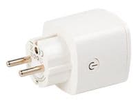 Розумна розетка Hikvision DS-PSP1-WE, White, 220V, 868 мГц 1600 м LED статус -10 ° C - 55 ° C