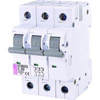 Авт. вимикач ETI, ETIMAT 6 3p C 50А (6 kA)
