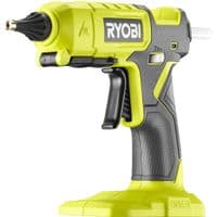 Пістолет клейовий Ryobi RGL18-0 акумуляторний ONE+,18В, стрижні 11/12 мм, 2 режими 200/130 град., solo (без АКБ та ЗУ)