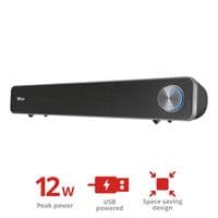 Акустична система (Звукова панель) Trust Arys USB Black