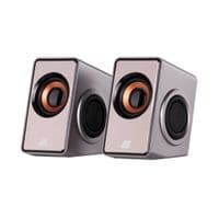 Акустична система 2E PCS204, 2.0, USB, Silver