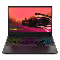 Ноутбук 15.6FM/R5 5600H/16/512 SSD+1TB HDD/RTX 305 0 4GB/DOS/BL/Shadow Black IdeaPad Gaming 3 15ACH6