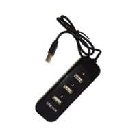 Концентратор USB 2.0 AtCom TD4006 Black 4 ports (10726)
