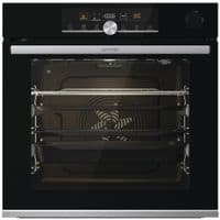 Духова шафа Gorenje BPSAX6747A08BG електричний, 77л, A+, пара, дисплей, піроліз, готування на різних рівнях, чорний