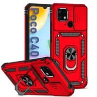 Чохол до моб. телефону BeCover Military Poco C40 Red (708205)
