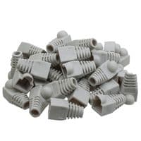 Ковпачок RJ45, ізолюючий, Gray, 40 шт, Patron (CAP-RJ-45-40)
