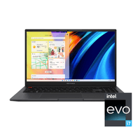 Ноутбук 15.6OledF60Hz/i7-12700H/16/1TB/Iris Xe/W11 /FP/BL/Indie Black K3502ZA-L1430W