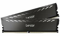 Пам'ять 16Gb x 2 (32Gb Kit) DDR4, 3200 MHz, Lexar THOR, Black, 18-22-22-42, 1.35V, з радіатором (LD4BU016G-R3200GDXG)