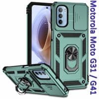 Чохол до моб. телефону BeCover Military Motorola Moto G31/G41 Dark Green (708192)