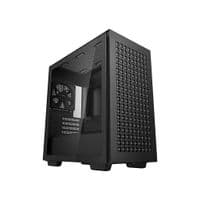 Корпус Deepcool CH370 Без БП Mini-ITX / Micro-ATX чорний.,2x3.5,2+1*2.5"; 413×215×431мм