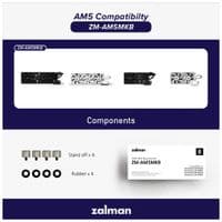 Крепление AMD AM5 Zalman ZM-AM5MKB, RESERATOR5Z24BLACK/WHITE, RESERATOR5Z36BLACK/WHITE