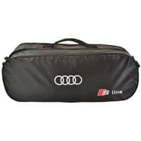 Сумка-органайзер Poputchik у багажник Audi S-Line чорна (03-099-2Д)