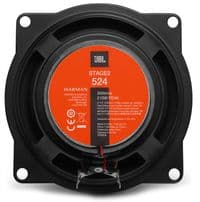 Автомобильная акустика JBL Stage2 524 2-х полосная, коаксиальная, 13 см, круглая, 35 Вт.