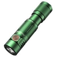 Ліхтар ручний Fenix E05R, Green, 3-400 лм, до 64 м, ударостійкість 1 м, 4 режими роботи, акумулятор 320 мАг, година роботи 0.95-30 рік, IPX68, 24 г