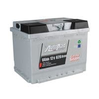 Автомобильный аккумулятор AutoPart 66 Ah/12V Euro Silver (ARL066-S00)